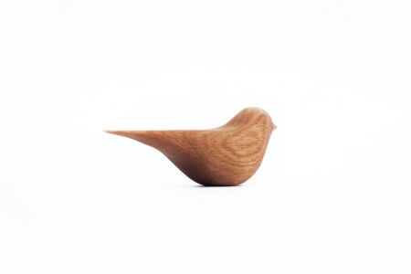 Minimalism wooden bird design by Olli Karvonen