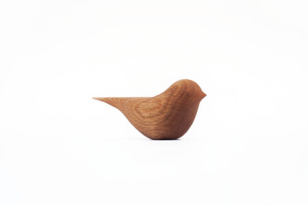 Minimalism wooden bird design by Olli Karvonen